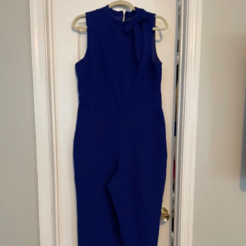 Vibrant Blue Dressy Jumpsuit